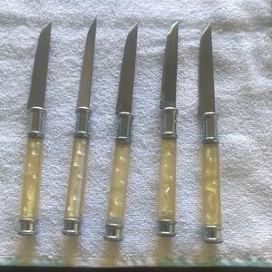 Dessert cutlery fork and knife